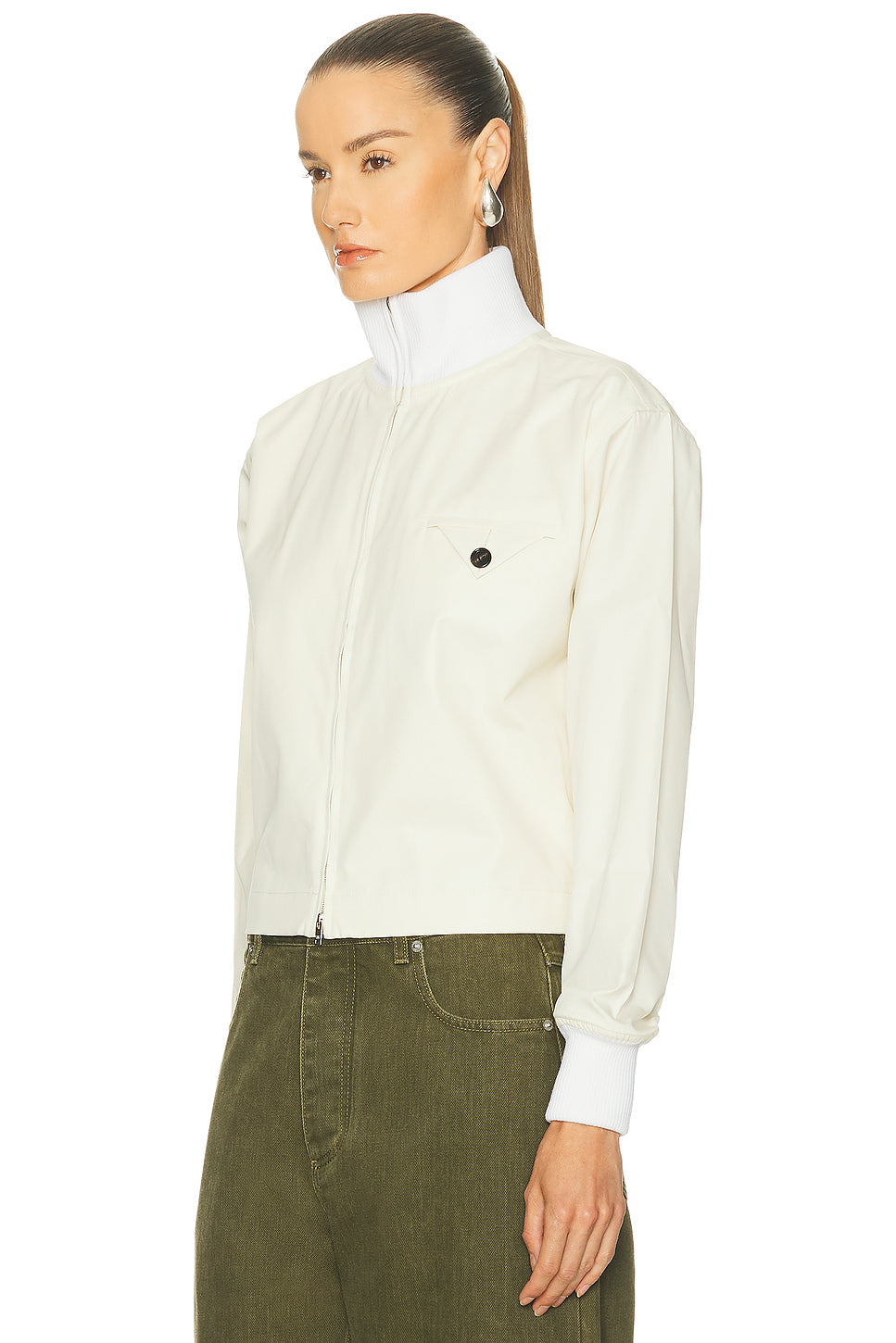 Twill Zipped Jacket