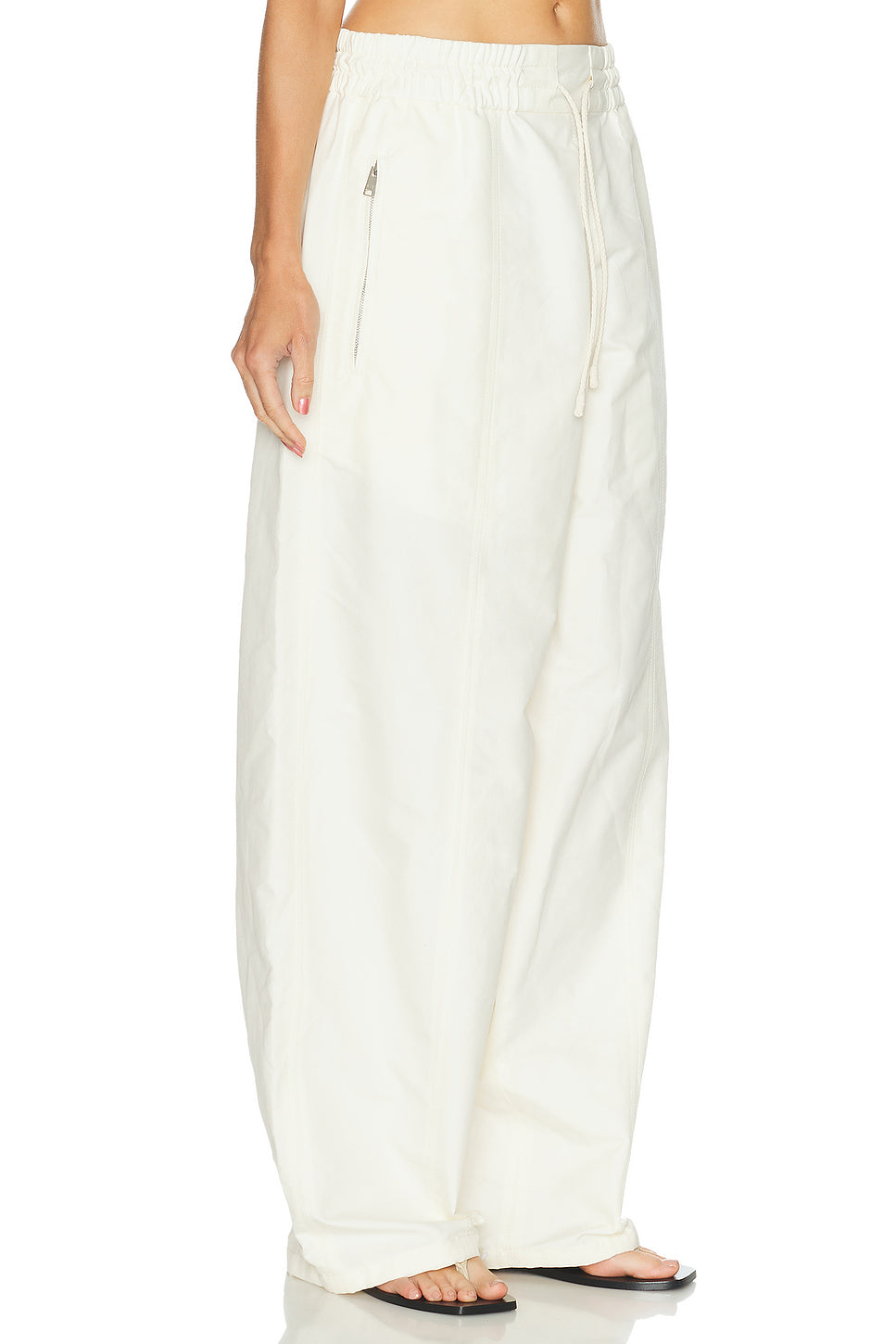Toile Barrel Leg Trouser