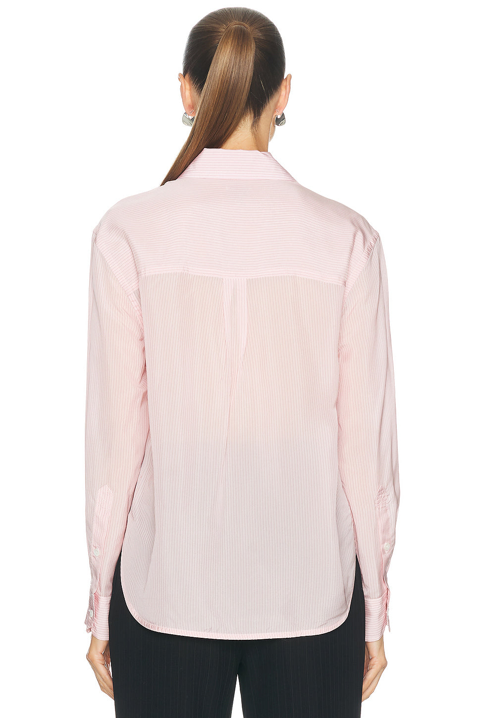 Cupro Pinstripe Shirt