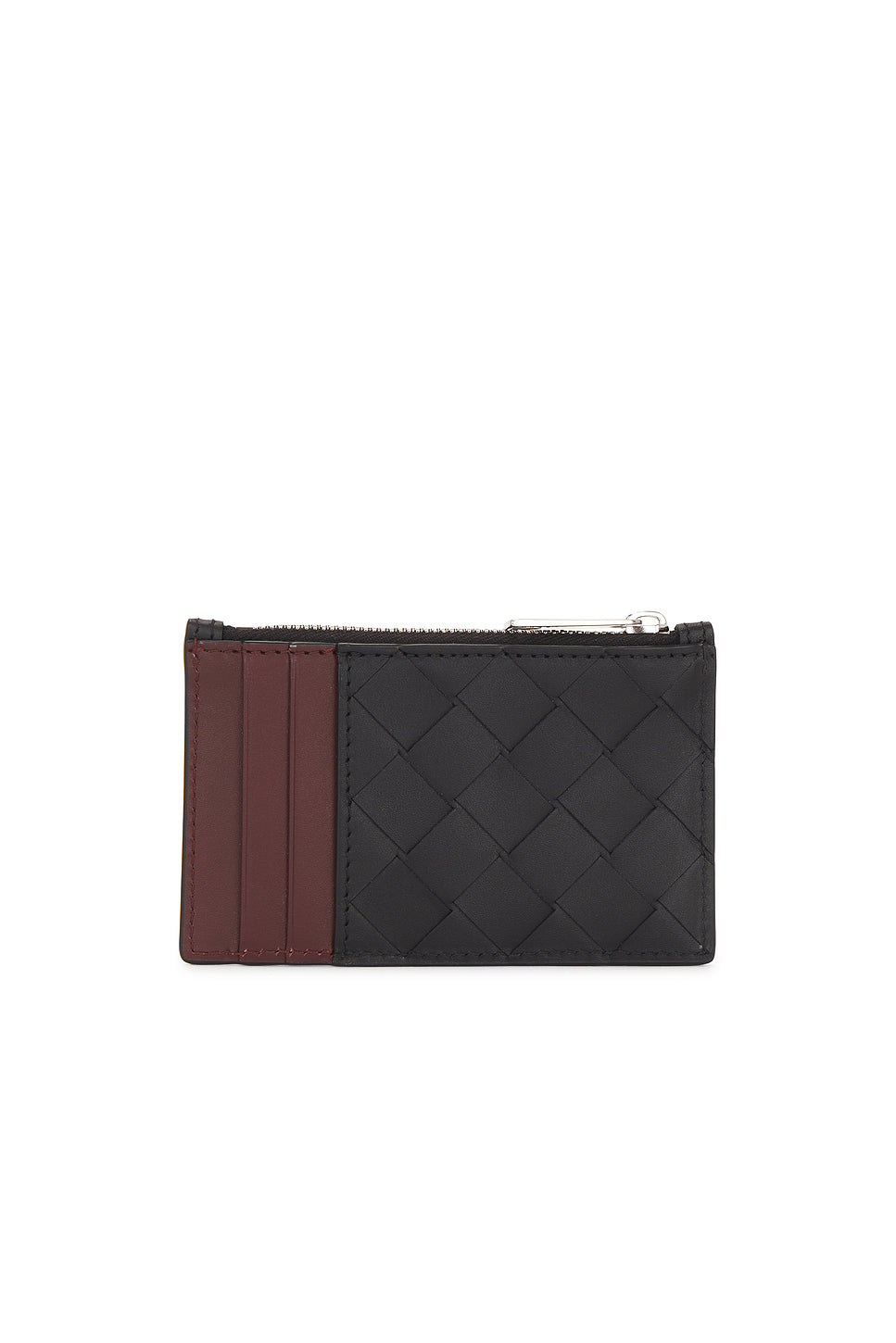 Intrecciato Zipped Card Case