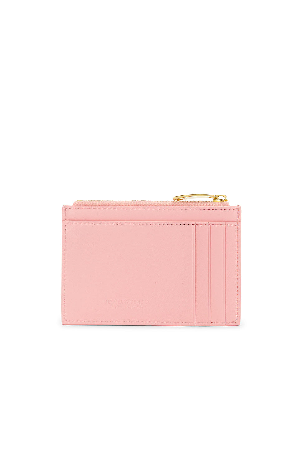 Intrecciato Zipped Card Case