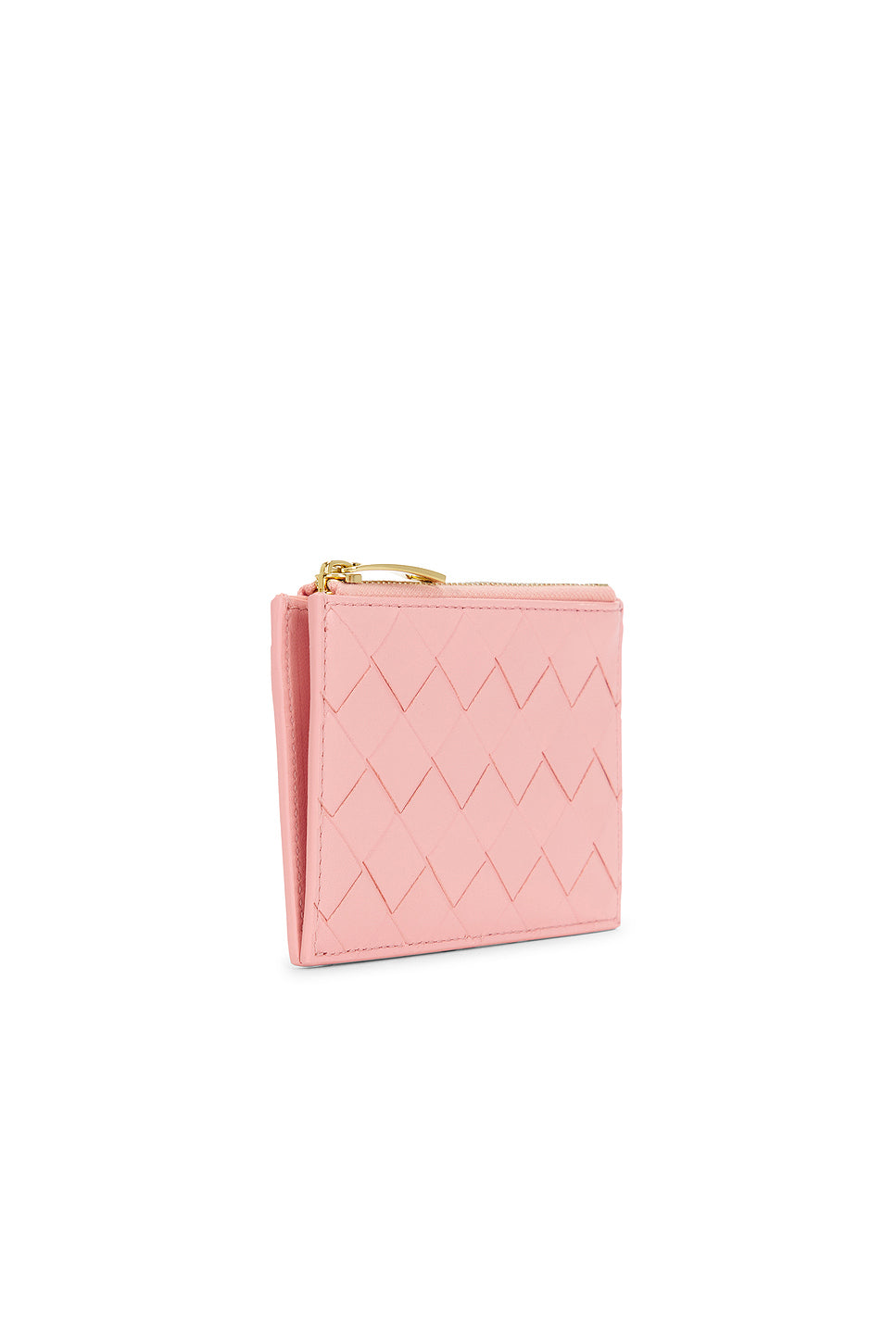 Intrecciato Zipped Card Case