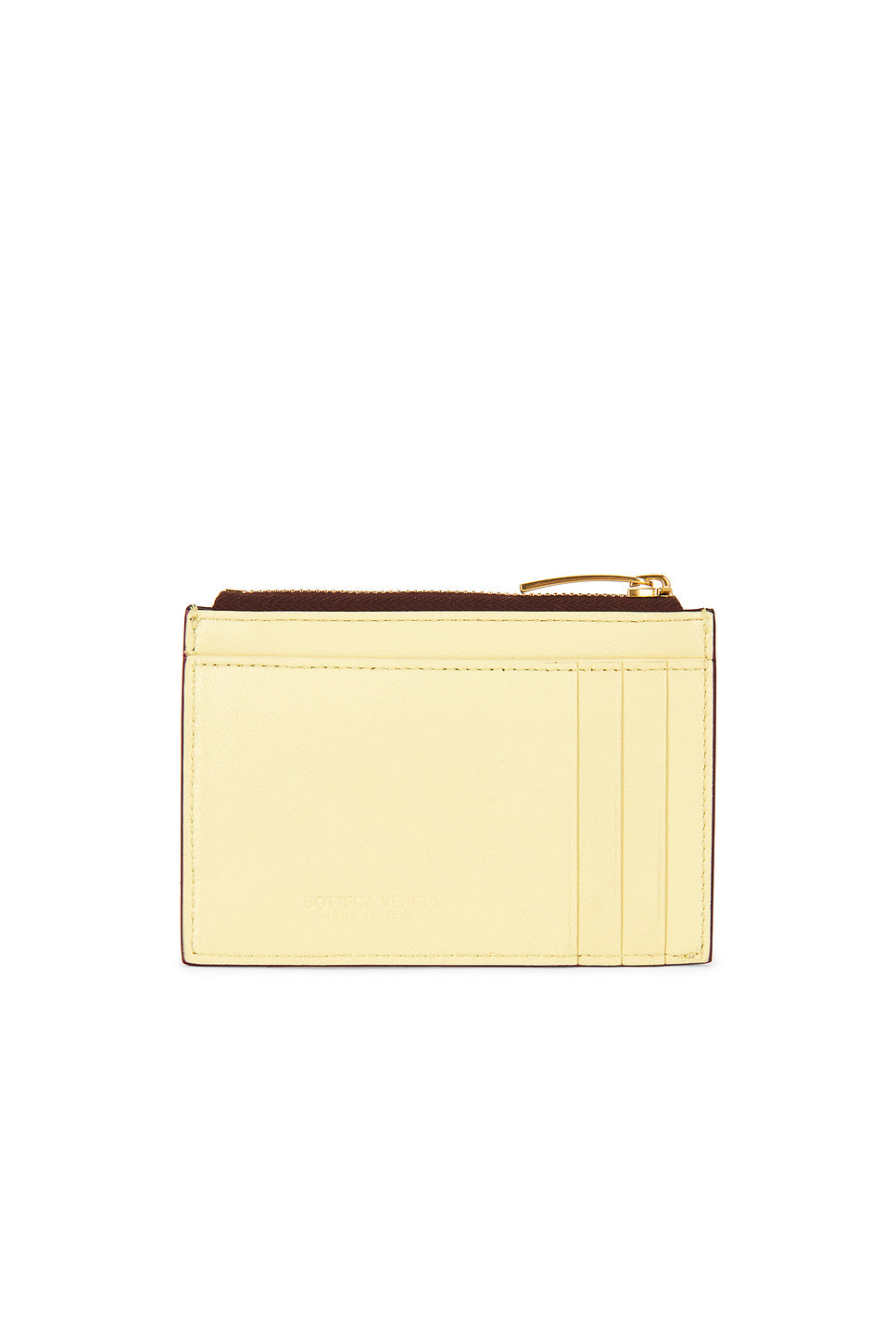 Intrecciato Zipped Card Case