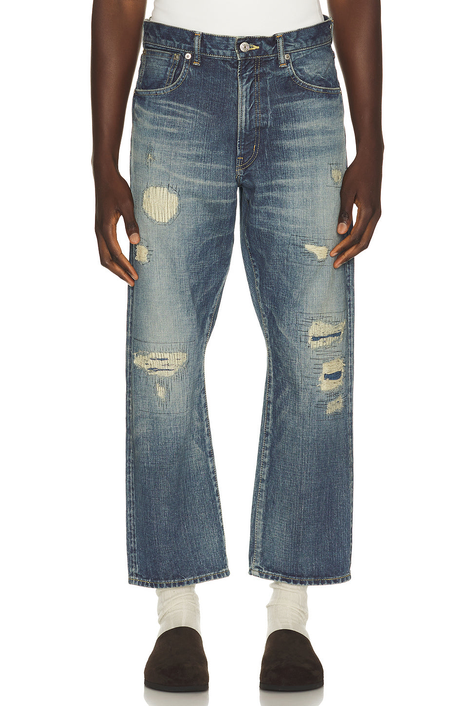 5 Pocket Classic Denim Repair