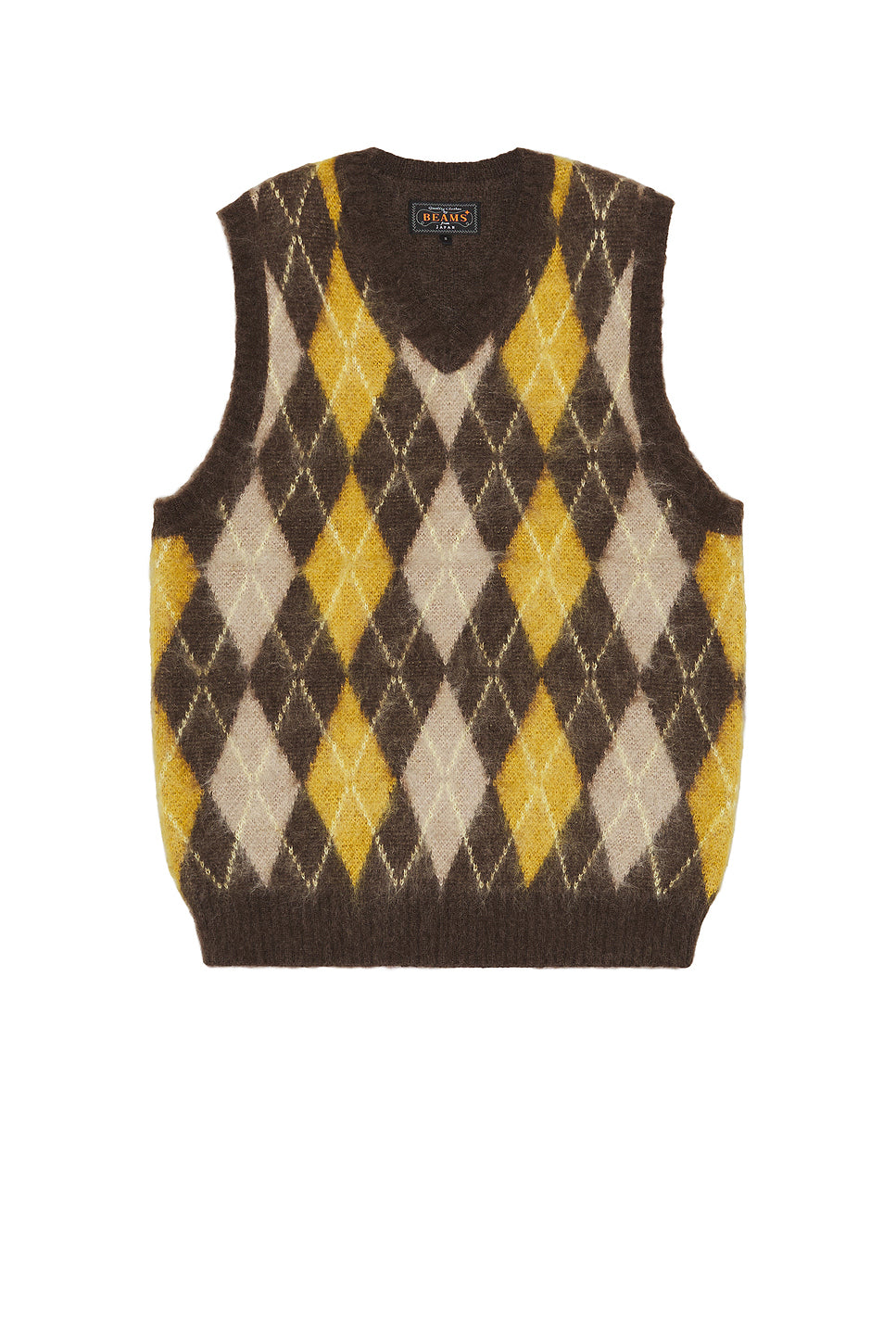 Argyle Vest Mohair