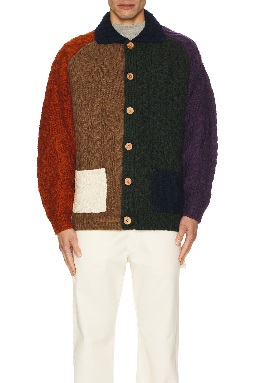 Cardigan Alan Patchwork