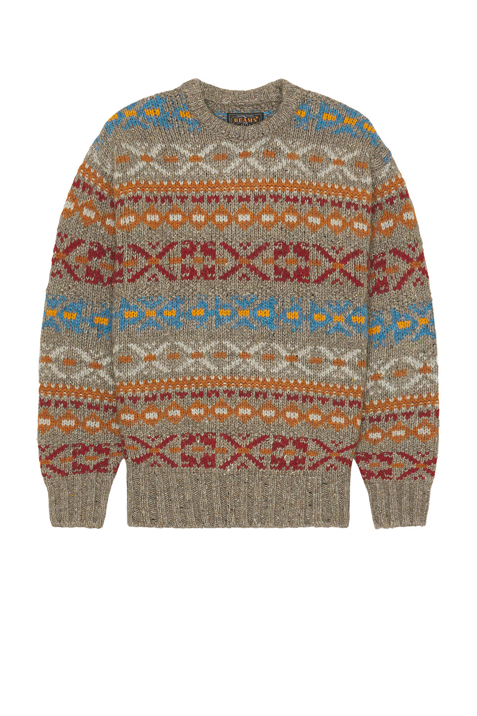 Crew Fair Isle Pattern 3G