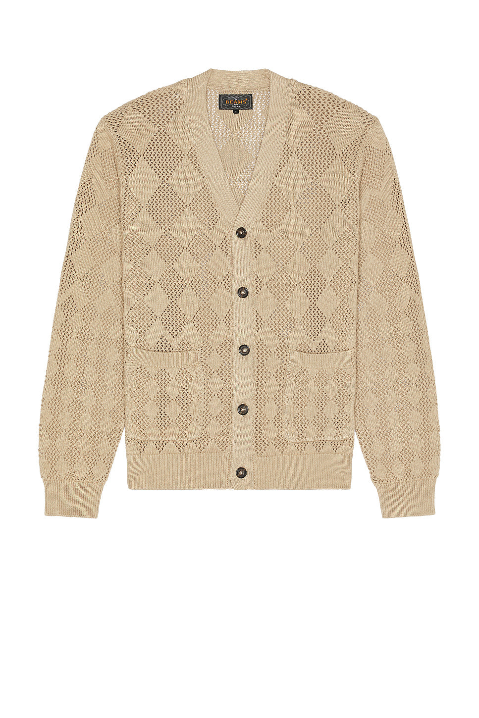 Cardigan Diamond Mesh