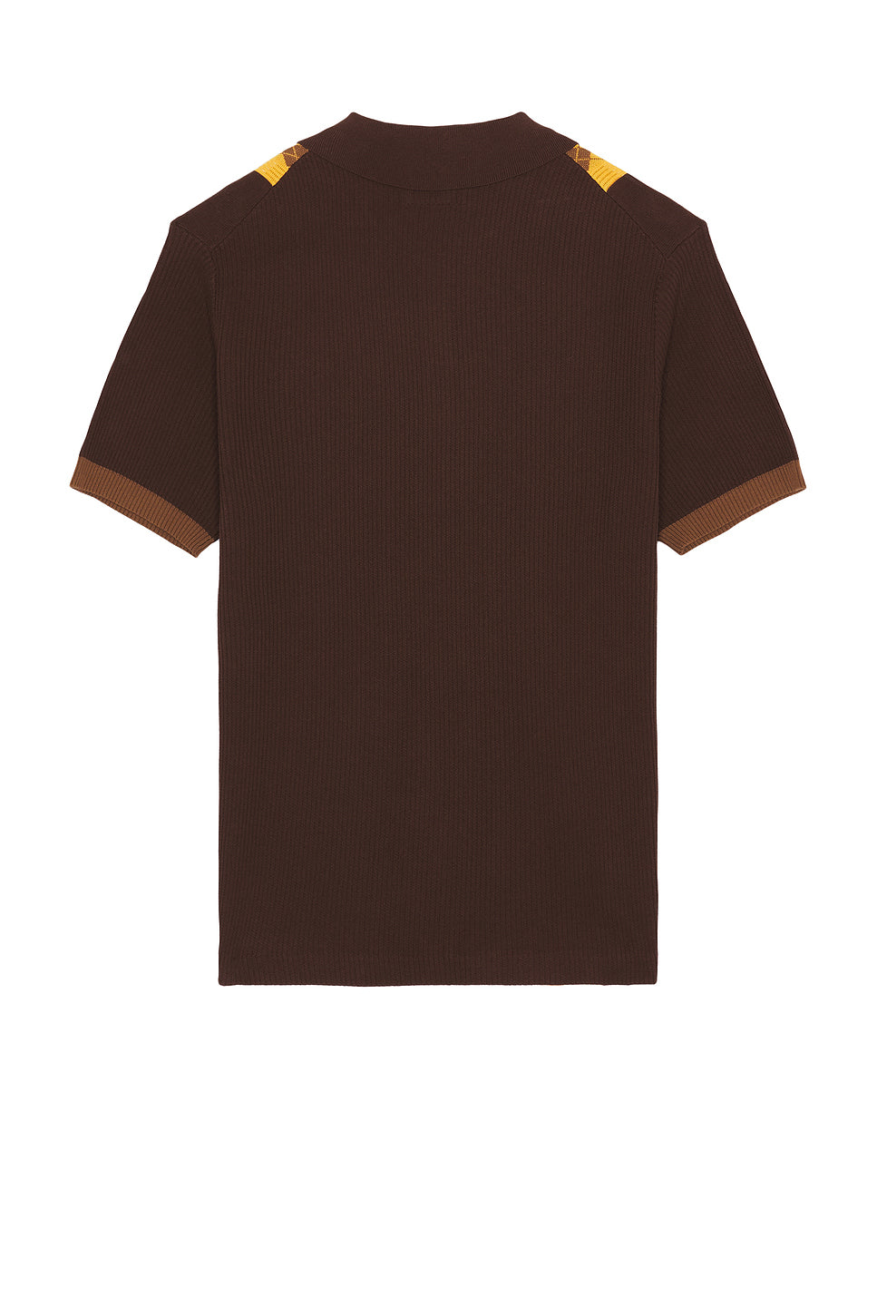 Knit Polo Stripe Argyle