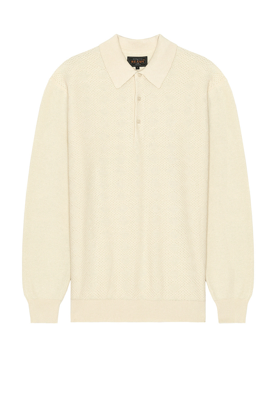 Knit Polo Diamond Pattern