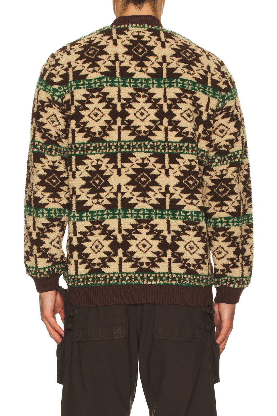 Cardigan Boa Jacquard