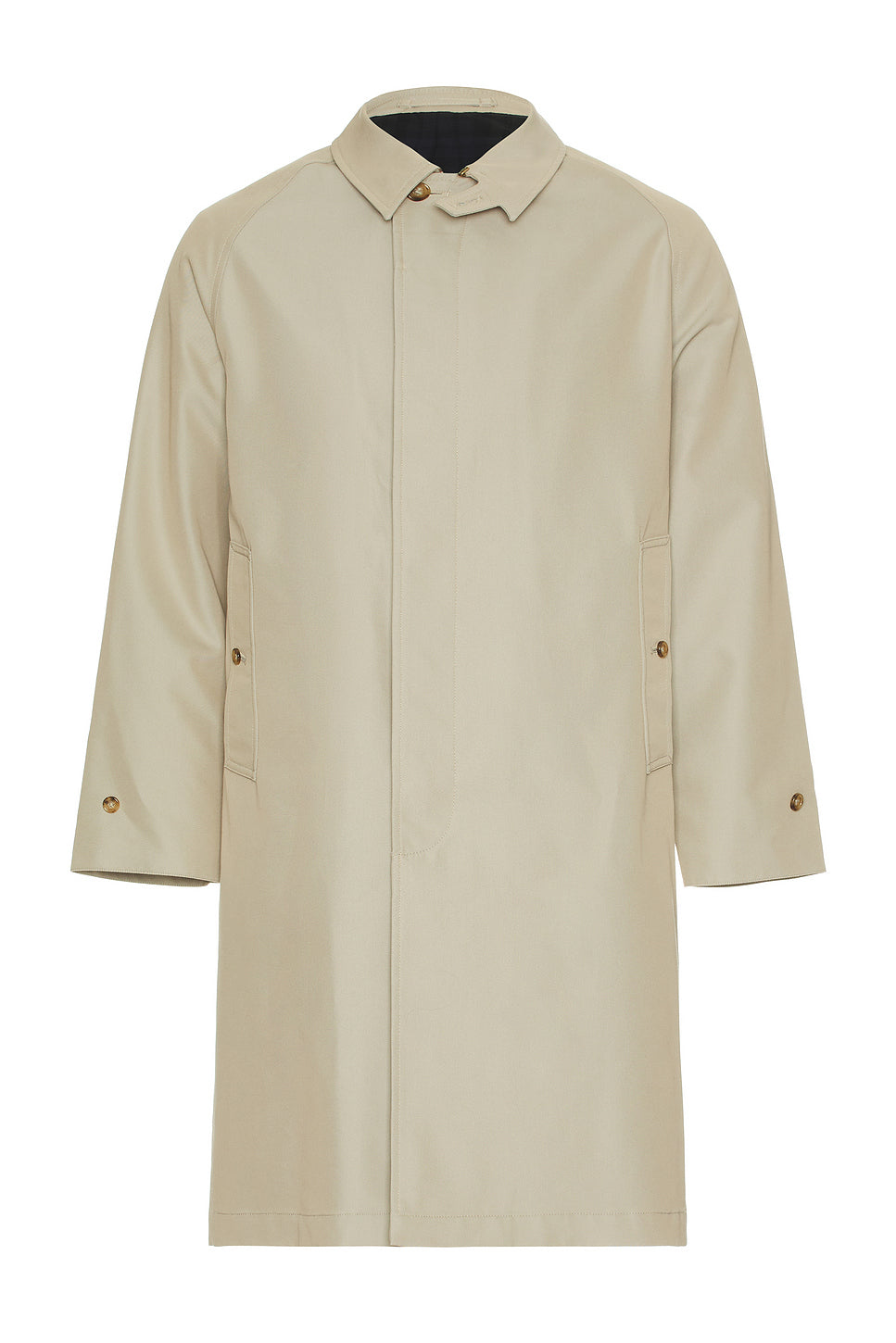 Balmacaan Coat Gabardine