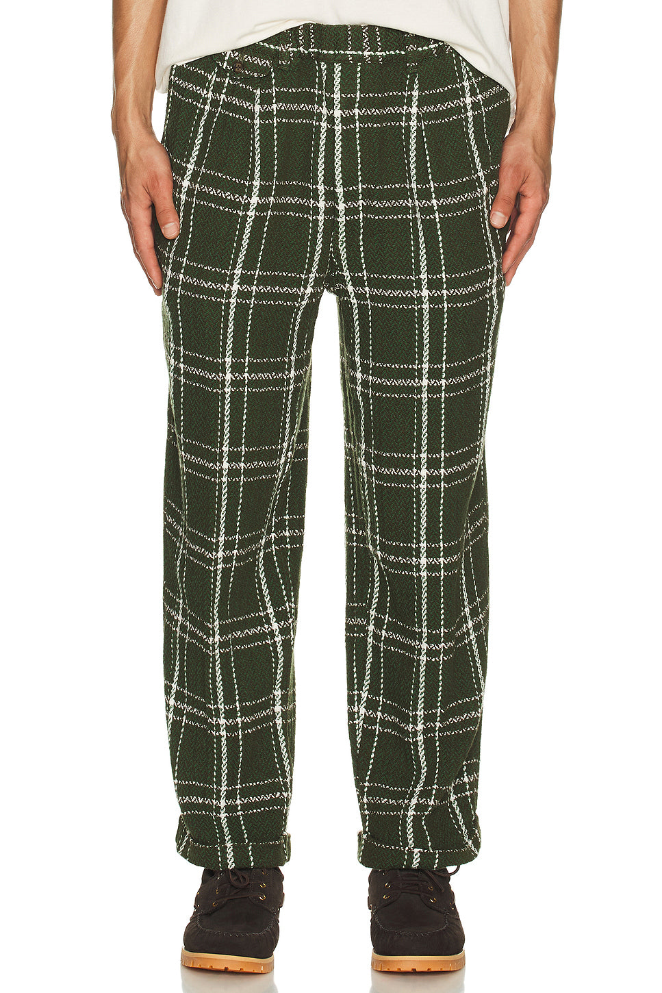 2 Pleats Relax Trousers