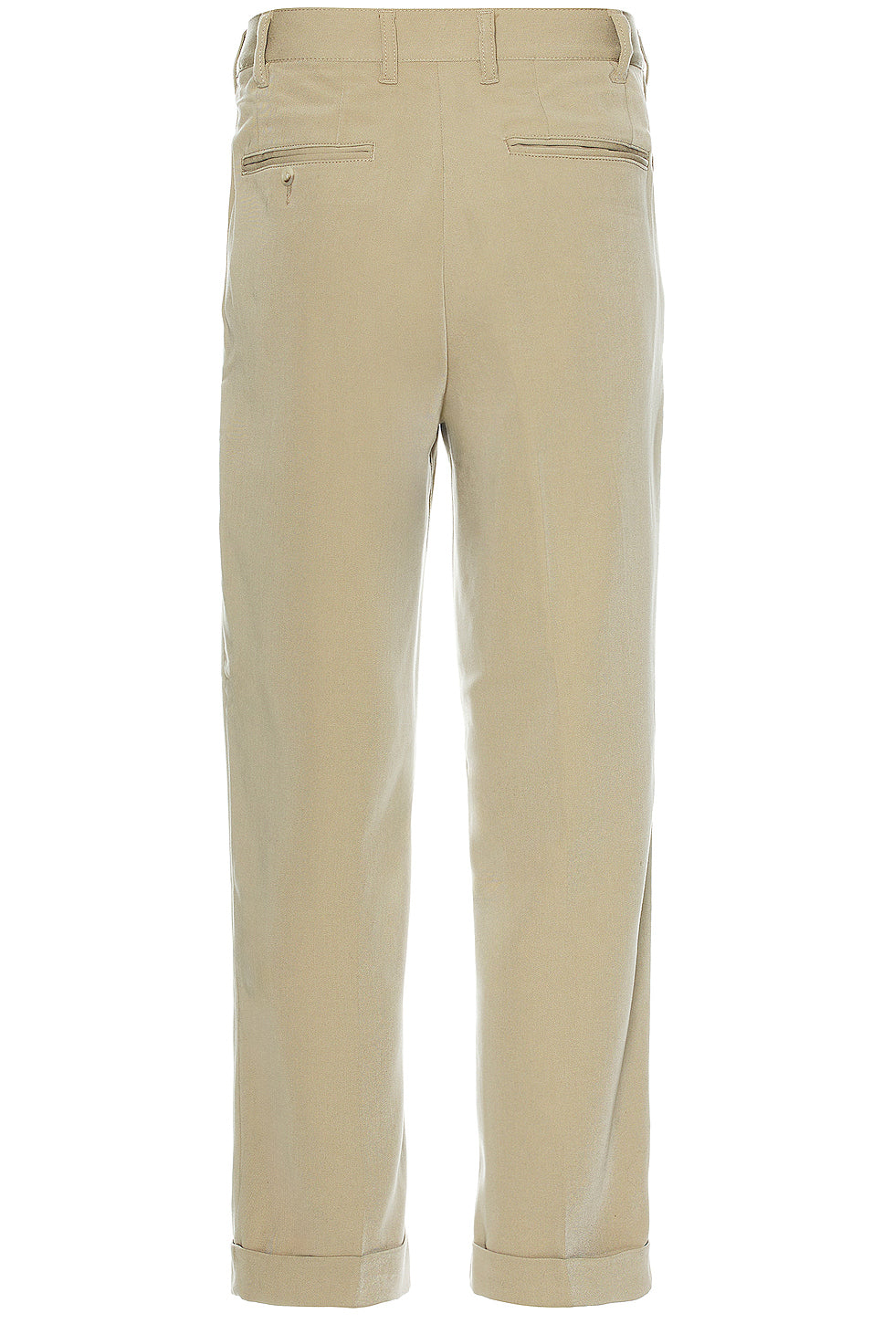 2 Pleats Trousers Pe Twill