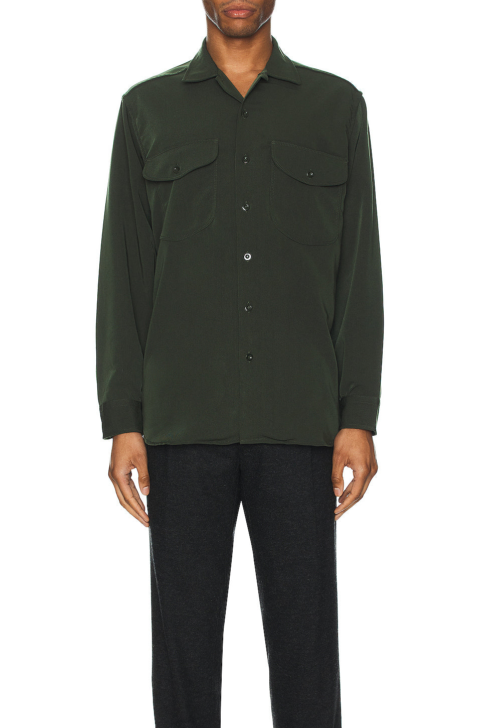 Work Classic Fit Pe Twill Shirt