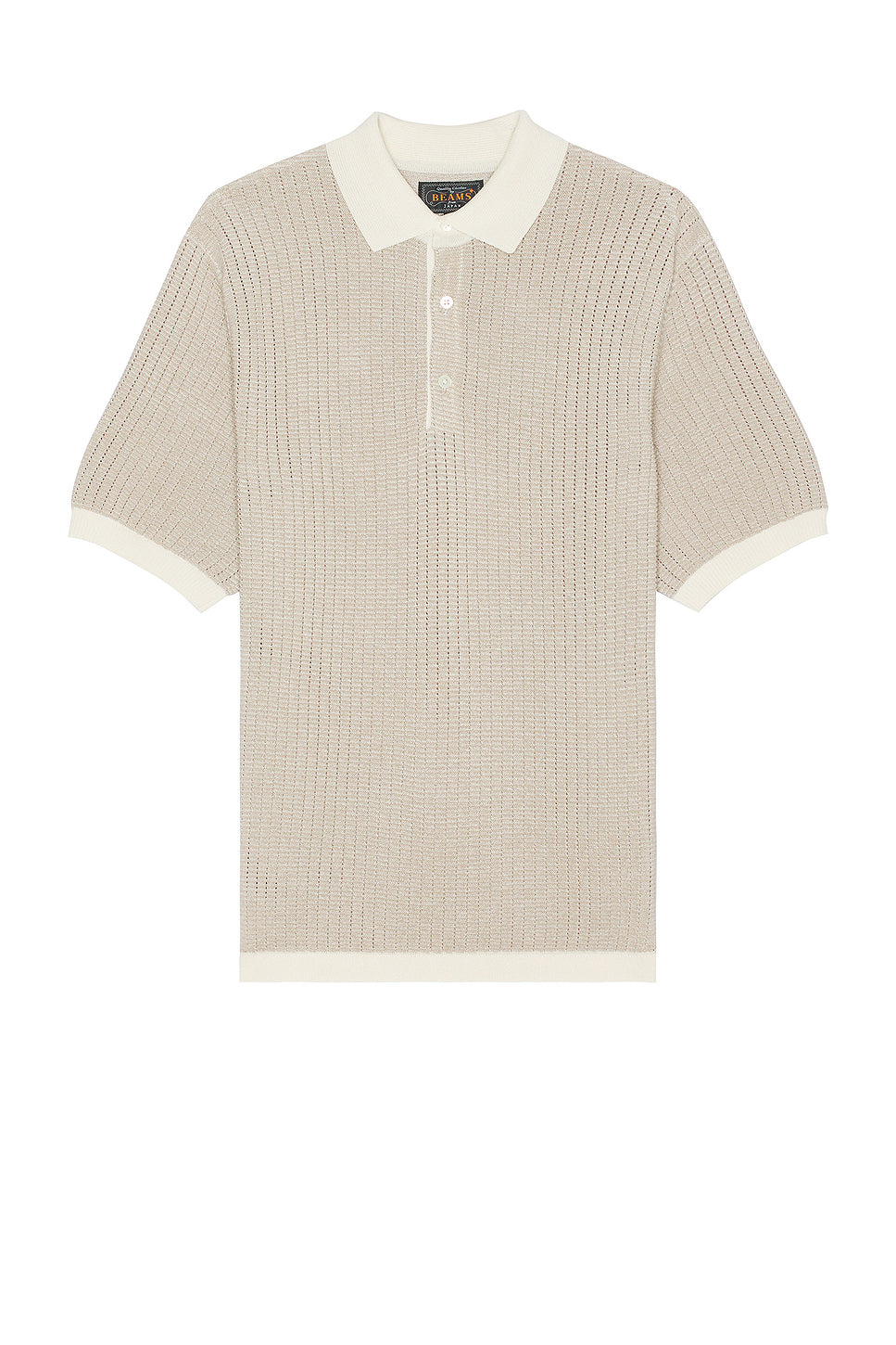 Knit Polo Washi 2 Tone