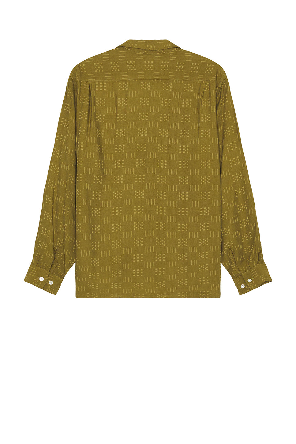 Open Collar Shirt Jacquard