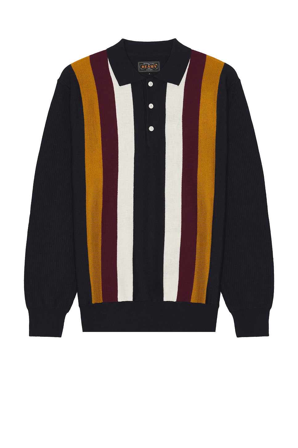 Knit Polo Stripe