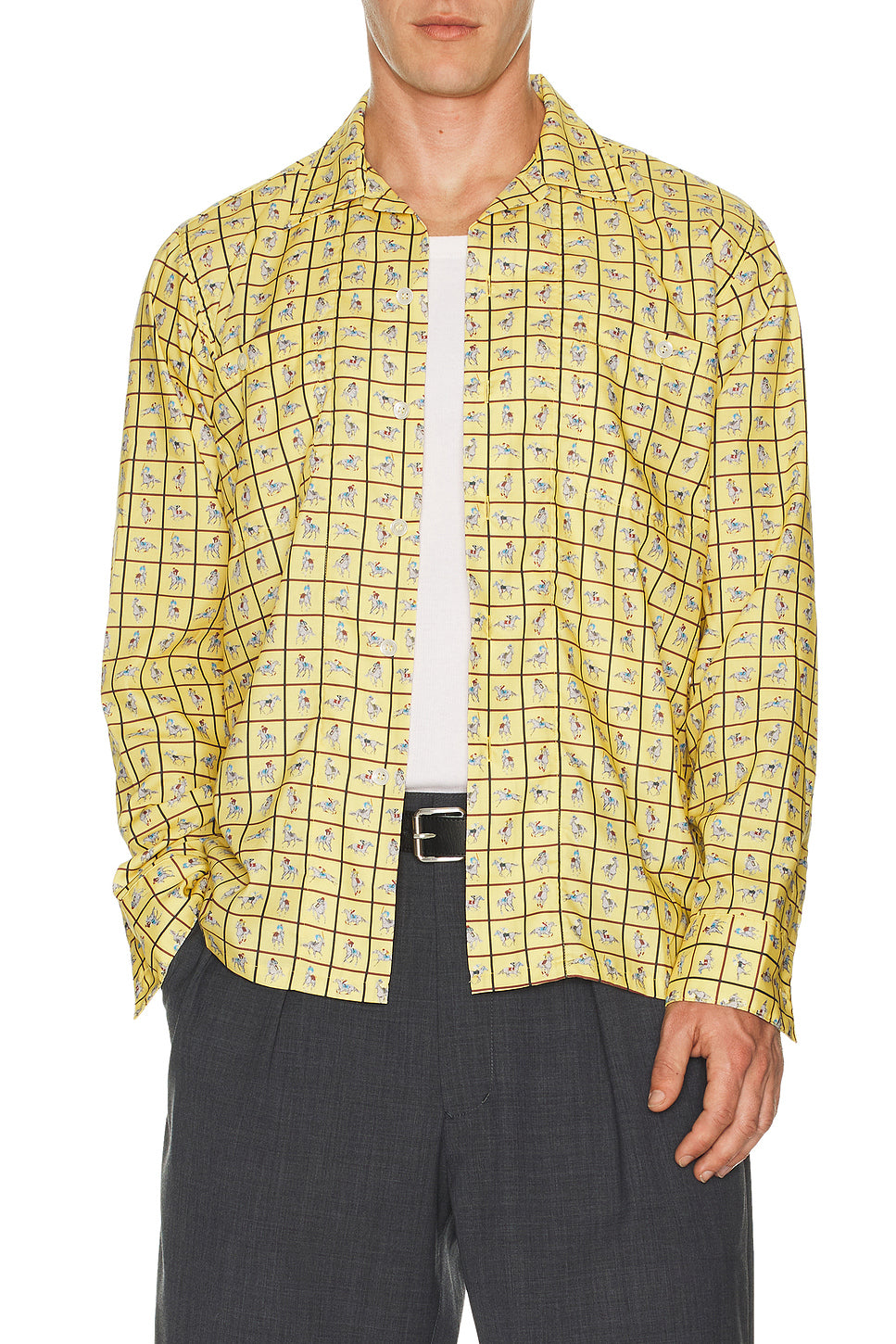 Mil Open Collar Derby Tattersall