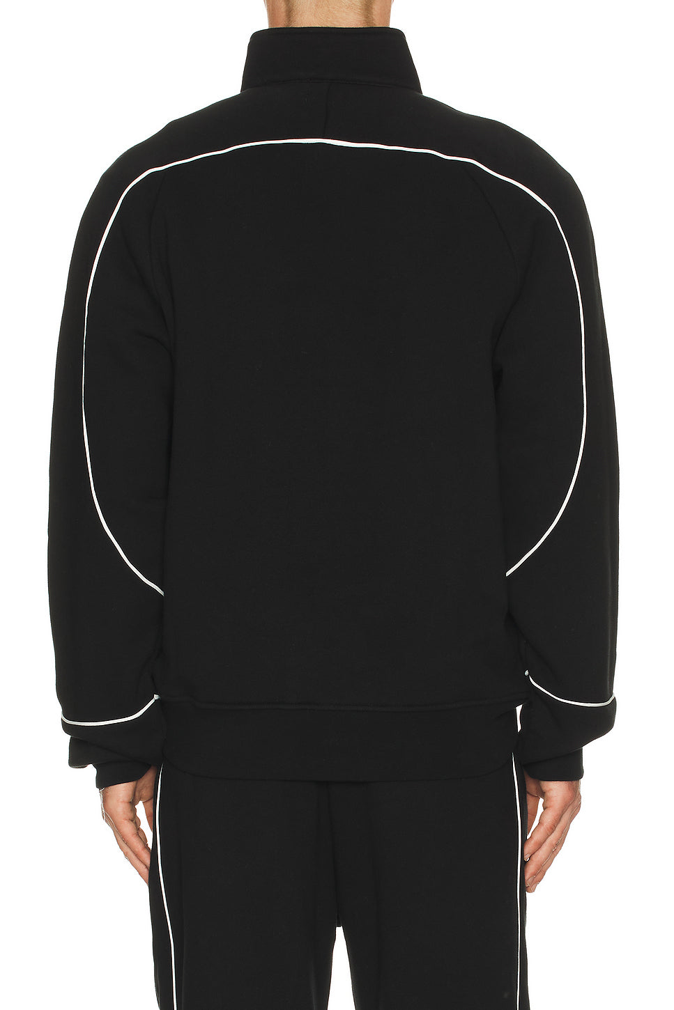 Bxr Piped Quarter Zip Sweater
