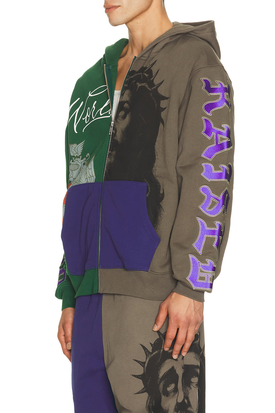Mashup Zip-Up Hoodie