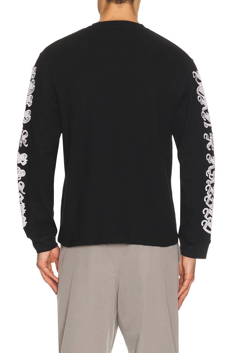 Gothic Embroidered Waffle Thermal