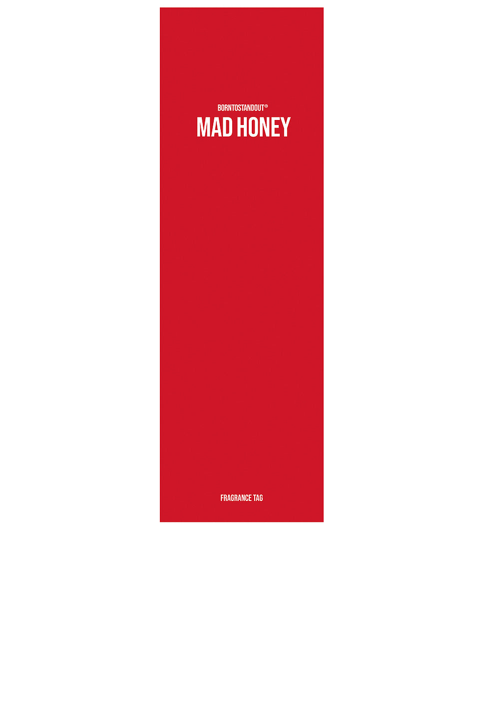 Mad Honey Fragrance Tag