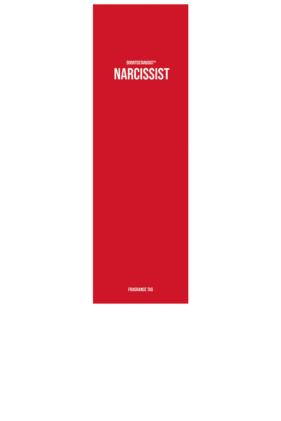 Narcissist Fragrance Tag