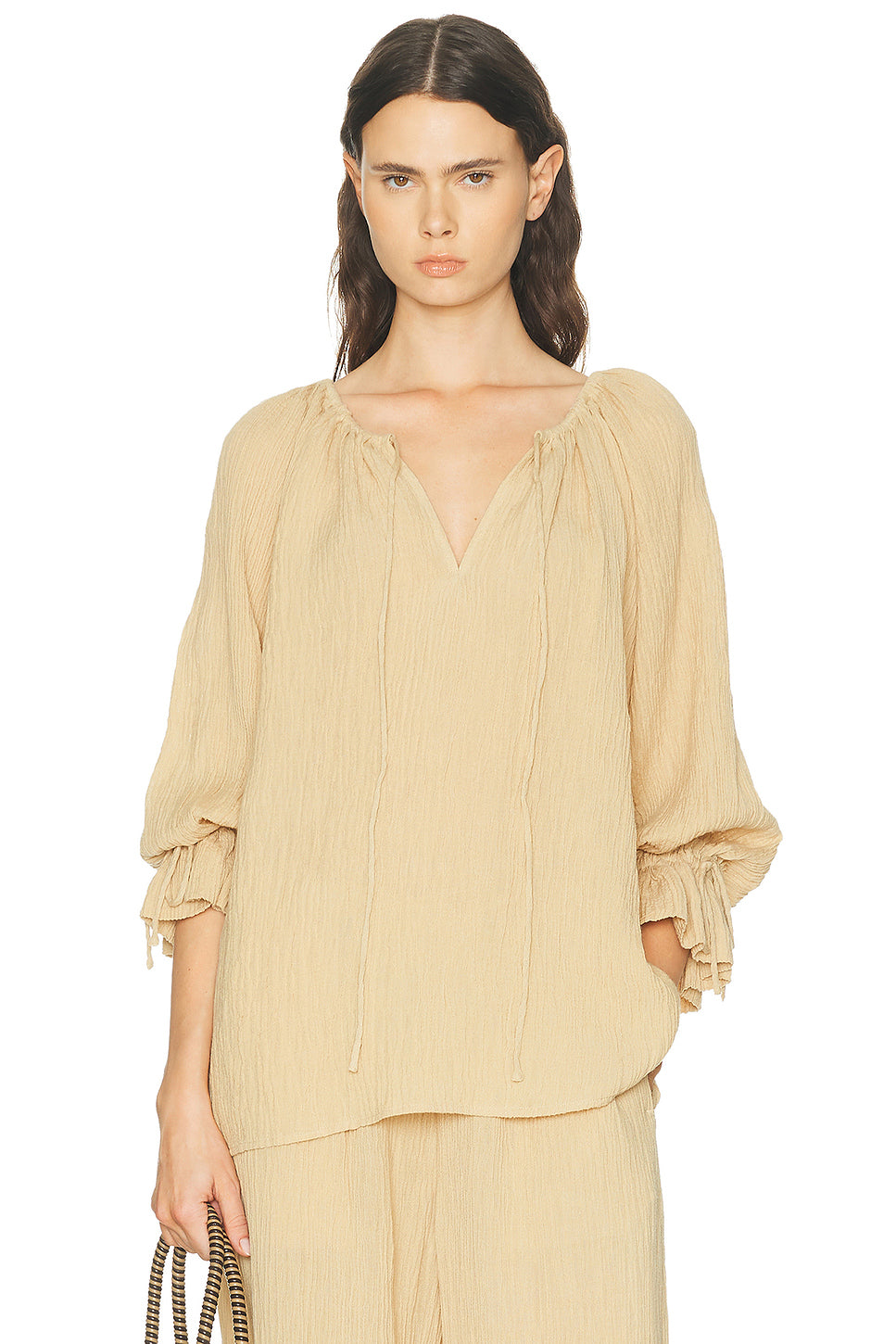 Rose Weave Top