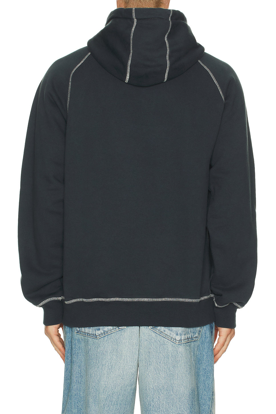 Circled Script Logo Hooded Sweatshirt