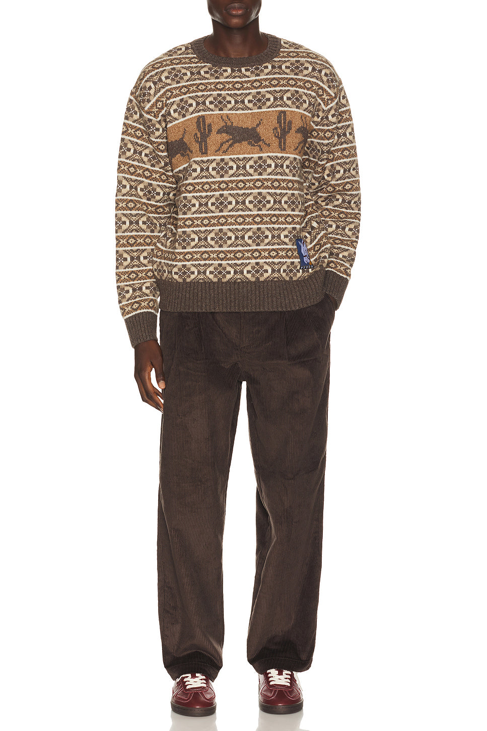 Cactus Bull Knitted Pullover