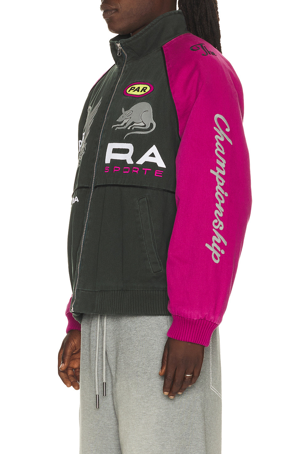 Owl Meets Rat Racing Jacket