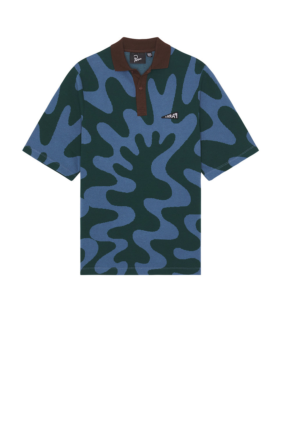 Splashed Polo Shirt