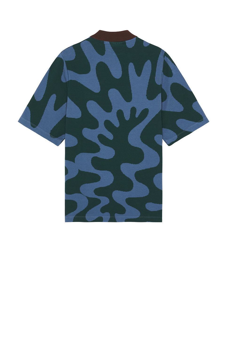 Splashed Polo Shirt
