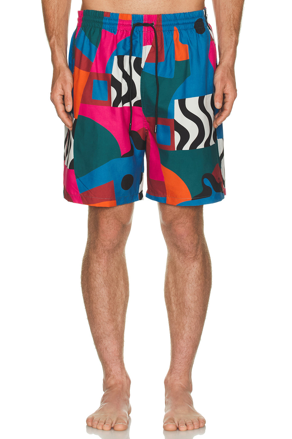 Distorted Water Swim Shorts