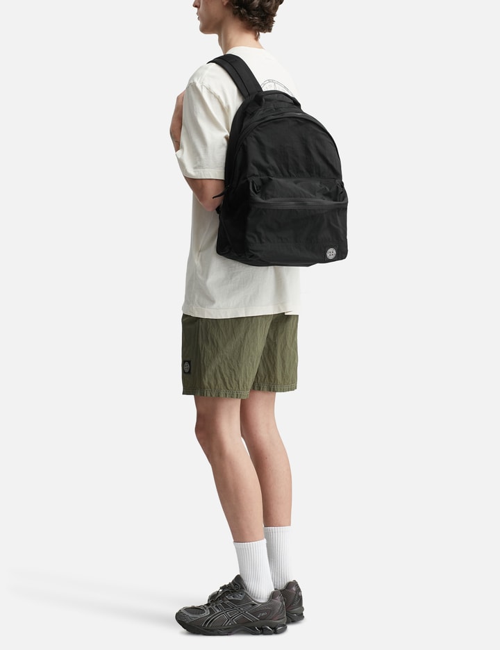 Coated Nylon Metal In Econyl® Backpack