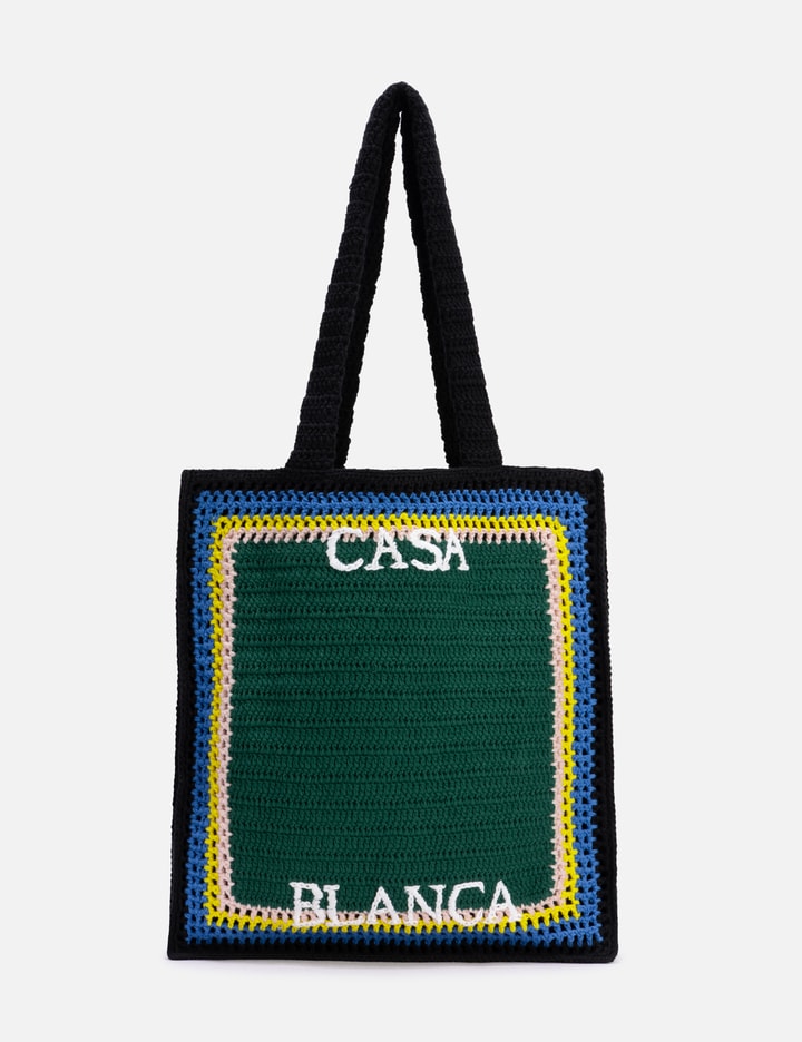 Stripe Crochet Bag