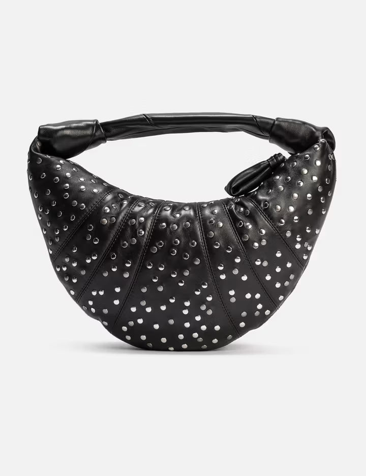 Studs Dots Mini Fortune Croissant Bag