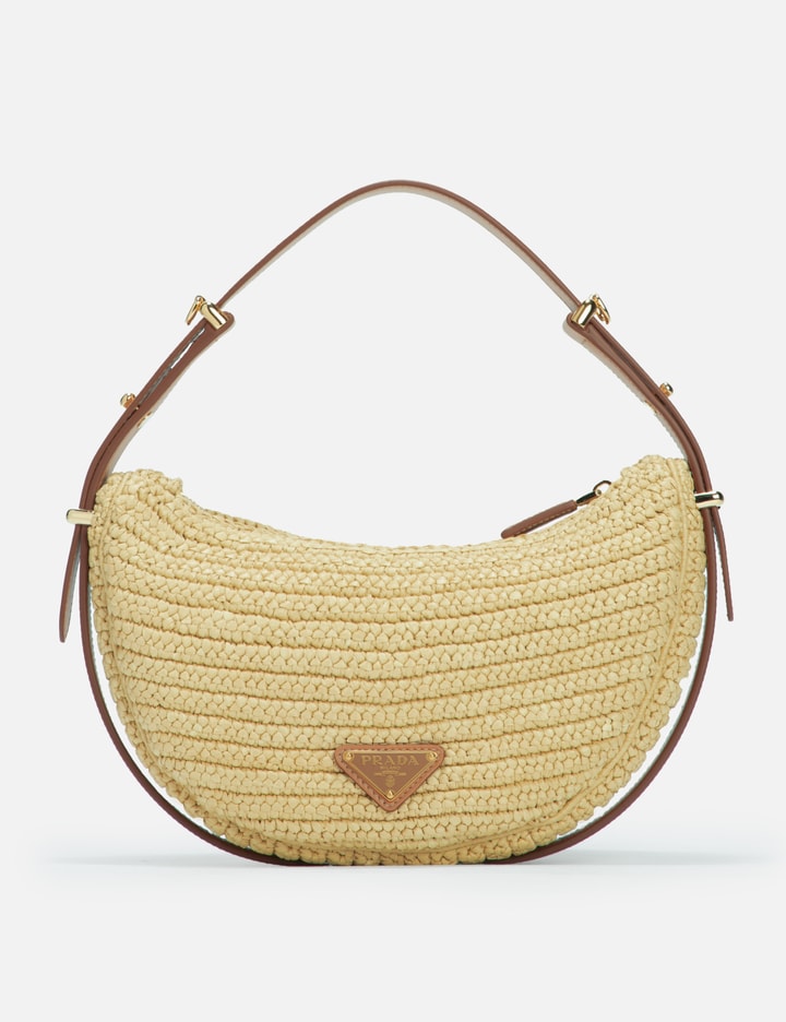 Prada Arqué Crochet Shoulder Bag