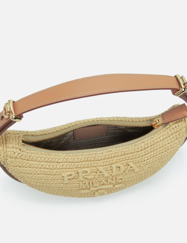 Prada Arqué Crochet Shoulder Bag