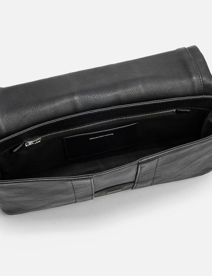 Pack Flap Crossbody Bag Leather Medium