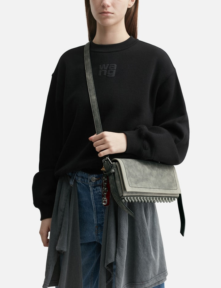 Ricco Slim Flap Leather Shoulder Bag