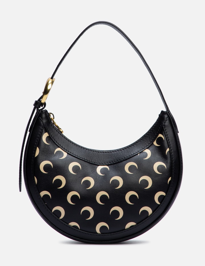 Moon Screenprint Leather Eclips Mini