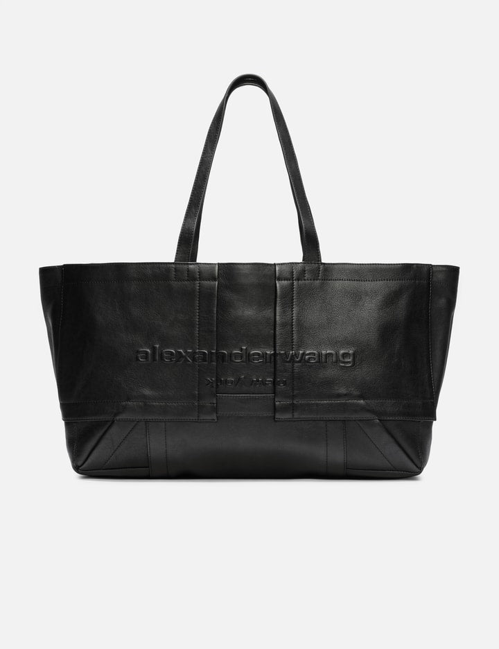 Pack Tote in Leather Large