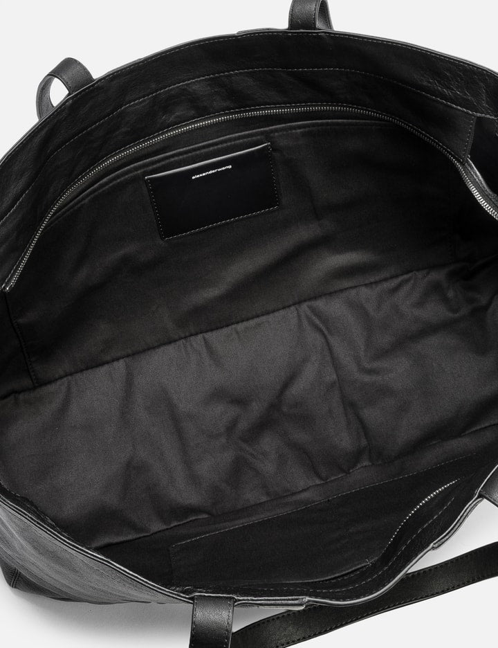 Pack Tote in Leather Large