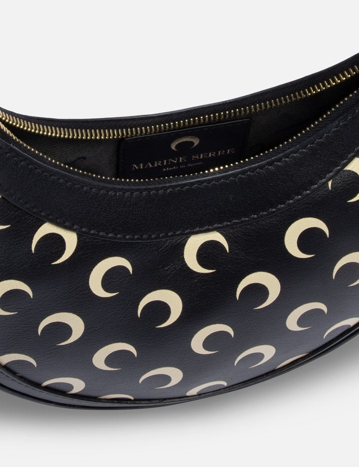 Moon Screenprint Leather Eclips Mini