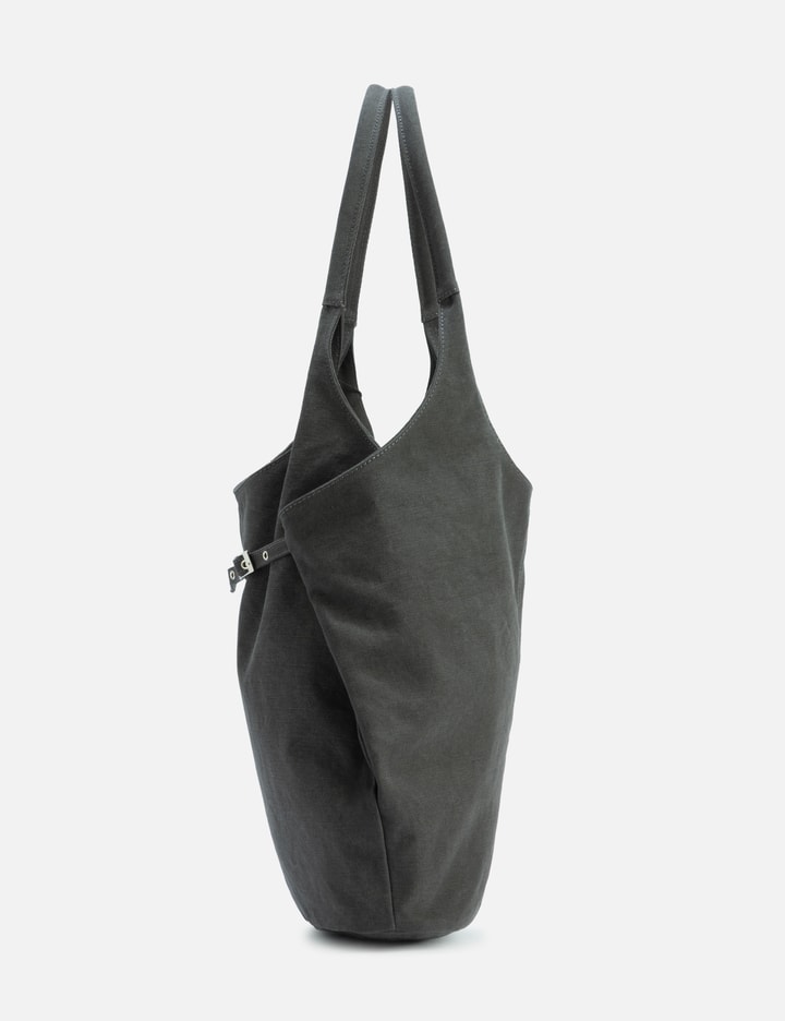 Washed Canvas Big Shoulder Bag
