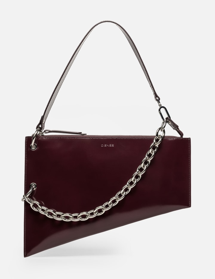 Saund Burgundy Semi Patent Leather