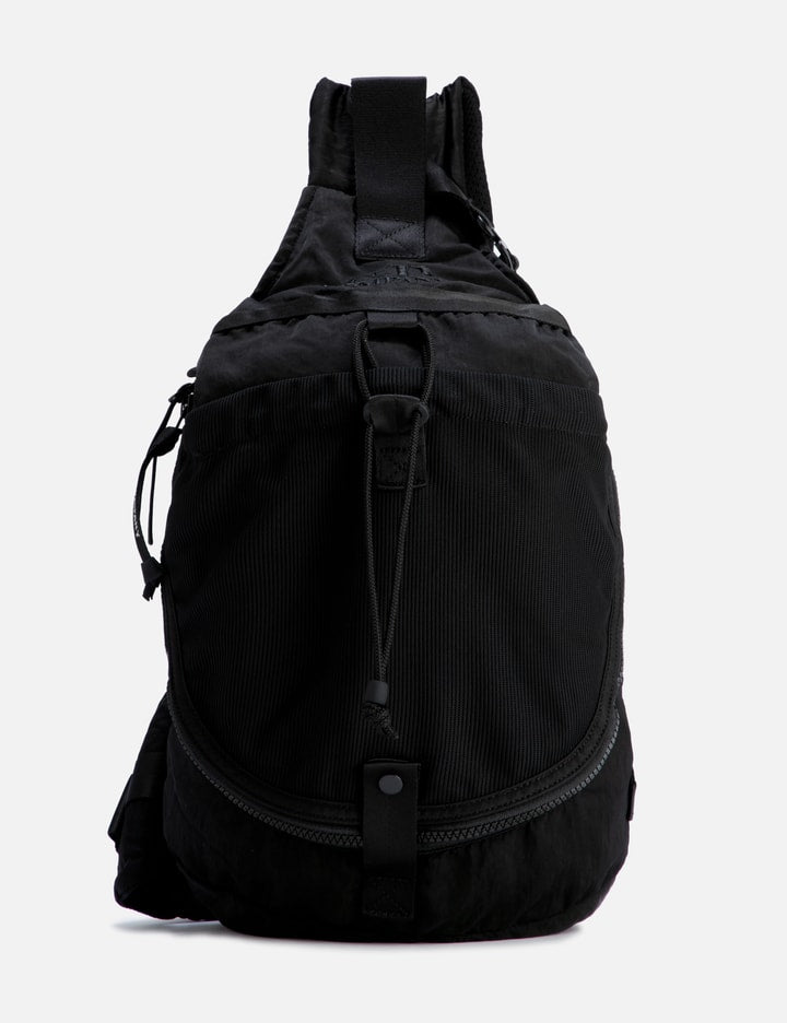 Nylon B Crossbody Mesh Rucksack