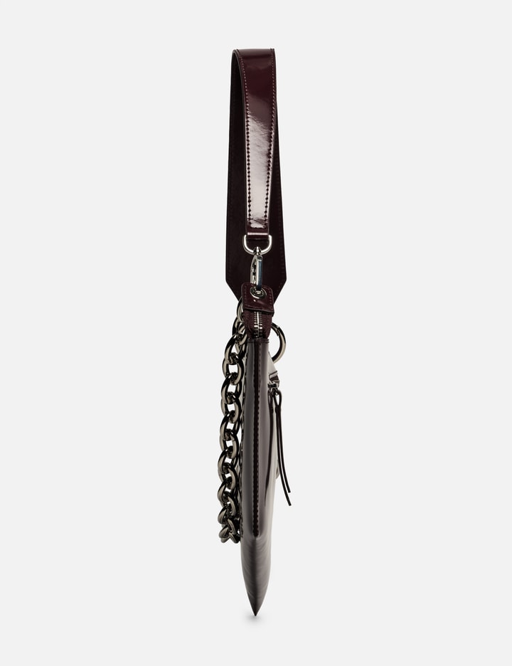 Saund Burgundy Semi Patent Leather